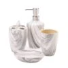 Accent Plus Faux Marble Porcelain Bath Accessory Set -Wenn Bathroom Shop 04ad4479 1986 48e0 9b61 8e191e569c1b