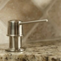 Danco Brushed Nickel Silver/White Plastic Lotion/Soap Dispenser -Wenn Bathroom Shop 069410b8 e4db 4b01 928b 9b91a648b658