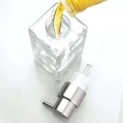 IDesign Casila Brushed Clear Glass Soap Pump -Wenn Bathroom Shop 0a7c623c fb29 4a86 bbb8 83a1e6435d6f