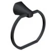 Moen Lindor Matte Black Towel Ring Zinc -Wenn Bathroom Shop 108f733a 9fbd 47bf b725 a6fd4c34392e
