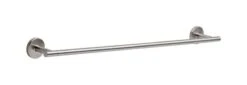 Delta Lyndall Satin Nickel Towel Bar 24 In. L Die Cast Zinc