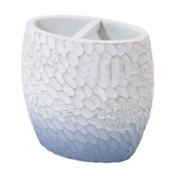 Avanti Linens Blue Fin Bay Blue Plastic Toothbrush Holder