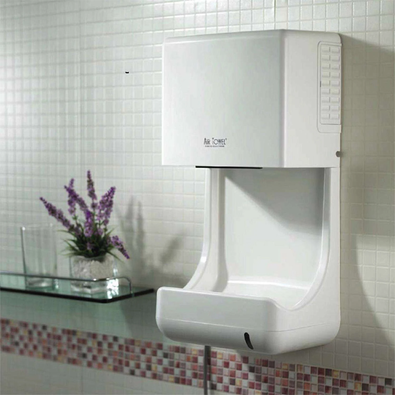 Hitrons Solutions White Plastic Air Towel Hand Dryer 9 Hitrons Solutions White Plastic Air Towel Hand Dryer - Image 7