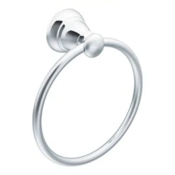Moen Banbury Chrome Towel Ring Metal -Wenn Bathroom Shop 237b5130 d253 444b 96f2 c0aca0159549