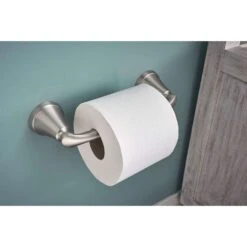 Moen Tiffin Brushed Nickel Toilet Paper Holder -Wenn Bathroom Shop 27dd368c 8422 41bc 986c ead4f234b31c