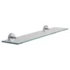 Croydex Pendle Chrome Clear/Silver Glass/Stainless Steel Bathroom Shelf 2 Croydex Pendle Chrome Clear/Silver Glass/Stainless Steel Bathroom Shelf -Wenn Bathroom Shop 2b5410c7 0cb3 413d a893 09de0ec3b51d