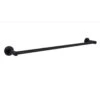 Huntington Brass Matte Black Towel Bar 23.6 In. L Metal -Wenn Bathroom Shop 32a7e38b 4a0f 41e9 bc46 f850baa25799