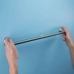 Moen Darcy Brushed Nickel Towel Bar 18 In. L Zinc -Wenn Bathroom Shop 354977b0 655b 40b8 93fb 5fdcfea4bc40