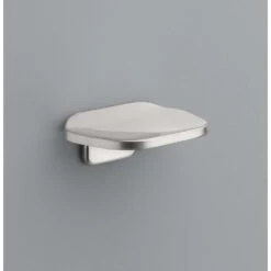OakBrook Brushed Nickel Die Cast Zinc Soap Dish -Wenn Bathroom Shop 374ffcc7 d68b 4dea b0ff c8067dad63a7