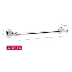 Delta Porter Chrome Towel Bar 24 In. L Die Cast Zinc -Wenn Bathroom Shop 38a8ebfb 548e 4946 95eb f9cae96fae91