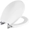 Mayfair By Bemis Benton Slow Close Round White Enameled Wood Toilet Seat 2 Mayfair By Bemis Benton Slow Close Round White Enameled Wood Toilet Seat -Wenn Bathroom Shop 3ae4e1b0 bcec 4ae7 8229 0a7787a3cf4d