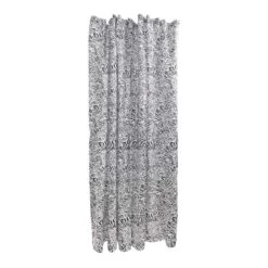 Sttelli Dandelion 72 In. H X 72 In. W Black Shower Curtain Polyester