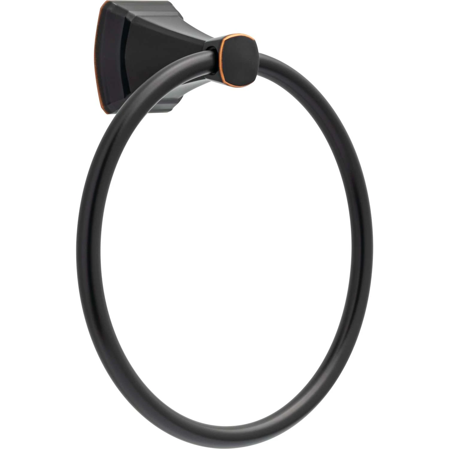 Delta Flynn Oil Rubbed Bronze Towel Ring Die Cast Zinc 3 Delta Flynn Oil Rubbed Bronze Towel Ring Die Cast Zinc