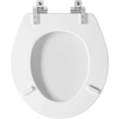 Mayfair By Bemis Benton Slow Close Round White Enameled Wood Toilet Seat -Wenn Bathroom Shop 3cbf1f42 4ea9 474f 8862 32492f1490b6
