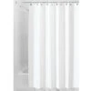 IDesign 96 In. H X 72 In. W White Shower Curtain Liner Polyester 1 IDesign 96 In. H X 72 In. W White Shower Curtain Liner Polyester -Wenn Bathroom Shop 439bec4d 1cee 47ba 9508 4d1c0c486b23