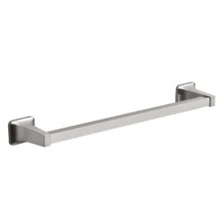 OakBrook Brushed Nickel Towel Bar 18 In. L Die Cast Zinc