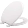 Mayfair By Bemis Lannon Slow Close Round White Enameled Wood Toilet Seat -Wenn Bathroom Shop 45ee0600 fa8a 4423 8f5b a25bd9ec300e
