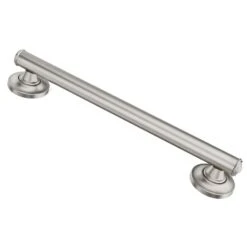Moen 16 In. L ADA Compliant Brushed Stainless Steel Grab Bar
