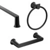 Moen Genta Matte Black Zinc Bath Accessory Set 1 Moen Genta Matte Black Zinc Bath Accessory Set -Wenn Bathroom Shop 49b3658b 758c 42e3 9836 56407f24479d