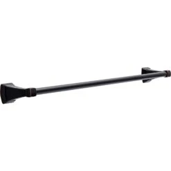 Delta Flynn Oil Rubbed Bronze Towel Bar 24 In. L Die Cast Zinc