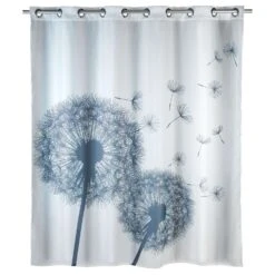 Wenko Anti-Mould 79 In. H X 71 In. W White, Blue Flex Astera Shower Curtain Polyester 5 Wenko Anti-Mould 79 In. H X 71 In. W White, Blue Flex Astera Shower Curtain Polyester -Wenn Bathroom Shop 5beb16aa 3d30 4b3f b4f4 cd6cc9a2e146