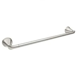 Moen Tiffin Brushed Nickel Towel Bar 18 In. L Metal 5 Moen Tiffin Brushed Nickel Towel Bar 18 In. L Metal -Wenn Bathroom Shop 669b10e8 65a4 4090 980d a31c367283a6