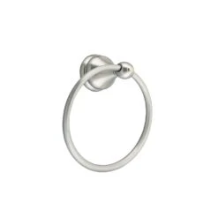 Design House Allante Satin Nickel Towel Ring Zinc