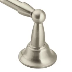 Moen Sage Brushed Nickel Towel Bar 18 In. L Brass -Wenn Bathroom Shop 6703aa87 13e2 459b b7ad f363d22af026