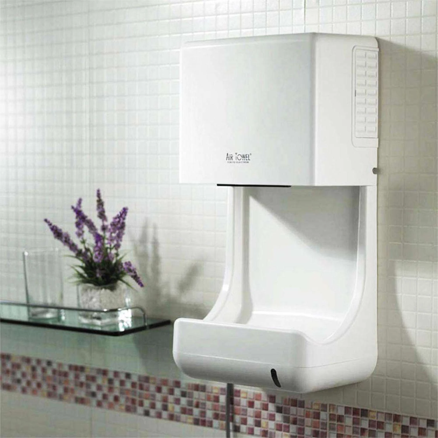 Hitrons Solutions White Plastic Air Towel Hand Dryer 10 Hitrons Solutions White Plastic Air Towel Hand Dryer - Image 8