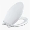 Kohler Cachet Slow Close Elongated White Plastic Toilet Seat -Wenn Bathroom Shop 6d06b033 495d 446a bf83 76f49a327418