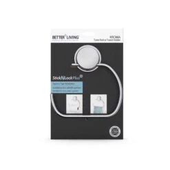 Better Living Stick N Lock Plus Chrome Silver Toilet Paper Holder -Wenn Bathroom Shop 6d5aed36 5a2d 4479 b08a 95b352de20c1
