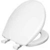 Bemis Round White Plastic Toilet Seat -Wenn Bathroom Shop 7399c2e5 9ac1 4d82 aa50 6e62a1b3e4d5
