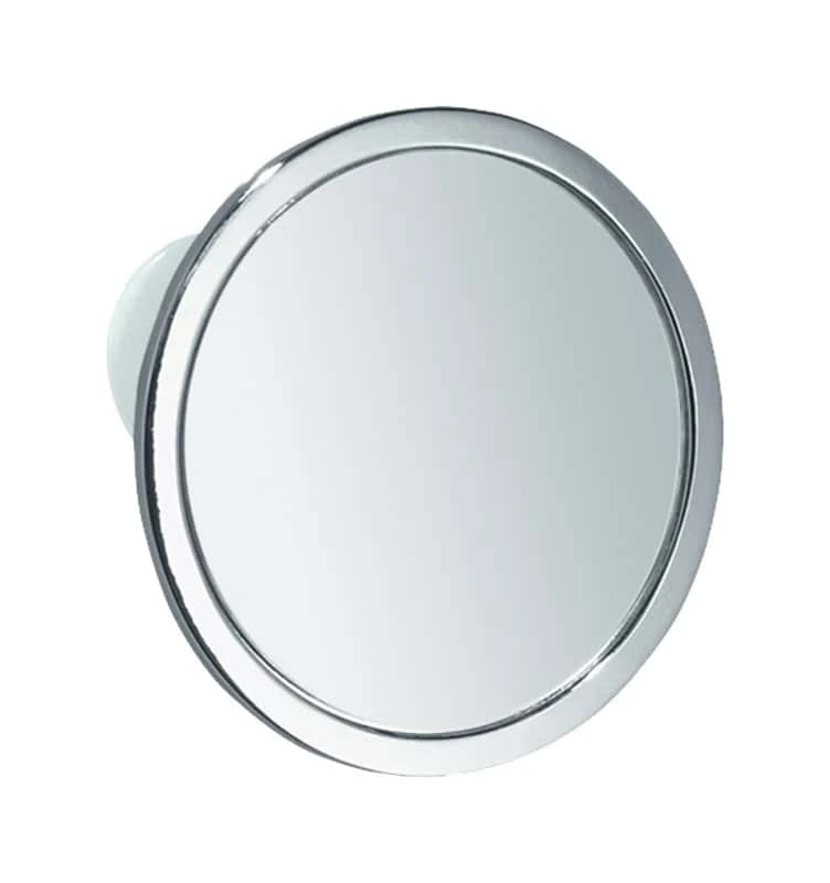 IDesign Silver Stainless Steel Shower Mirror 3 IDesign Silver Stainless Steel Shower Mirror