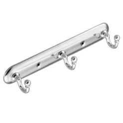 Moen Yorkshire Chrome 3-Hook Rack 10 In. L Zinc 5 Moen Yorkshire Chrome 3-Hook Rack 10 In. L Zinc -Wenn Bathroom Shop 7a4b08a2 16a5 4141 b312 4135e06d0be3
