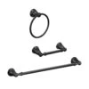 Moen Banbury Matte Black Zinc Bath Accessory Set -Wenn Bathroom Shop 7fa7ad77 393f 4e84 b659 da804a54bbeb