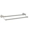 Moen Sage Brushed Nickel Double Towel Bar 24 In. L Brass 2 Moen Sage Brushed Nickel Double Towel Bar 24 In. L Brass -Wenn Bathroom Shop 91085afc cbfd 43fc 8879 c745e3957129