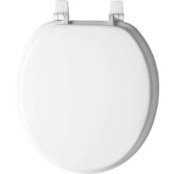 Mayfair By Bemis Round White Vinyl Toilet Seat 6 Mayfair By Bemis Round White Vinyl Toilet Seat -Wenn Bathroom Shop 99e3b0bd 72b7 4122 aa9e 31e2ed3aae6c
