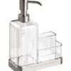 InterDesign Forma Clear Stainless Steel Soap And Sponge Caddy -Wenn Bathroom Shop 9e820f63 1284 4dea ab49 ac1363c867d8