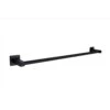 Huntington Brass Matte Black Towel Bar 24 In. L Metal