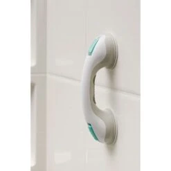 Safe-er-Grip 12 In. L Plastic Suction Cup Grab Bar -Wenn Bathroom Shop a44a6577 80a5 4612 b6d5 2bf4c3c932d4
