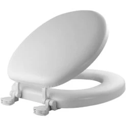 Mayfair By Bemis Eden Round White Soft Toilet Seat