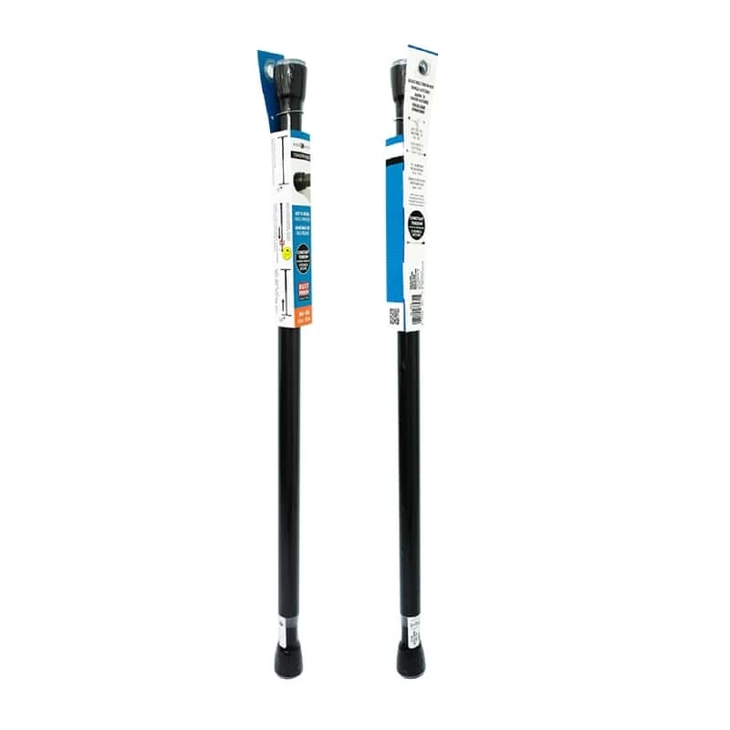 IDesign Cameo Shower Curtain Rod 42 In. L Bronze Black 4 IDesign Cameo Shower Curtain Rod 42 In. L Bronze Black - Image 2