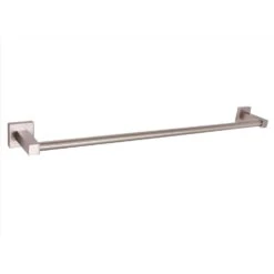 Huntington Brass Satin Nickel Silver Towel Bar 24 In. L Metal