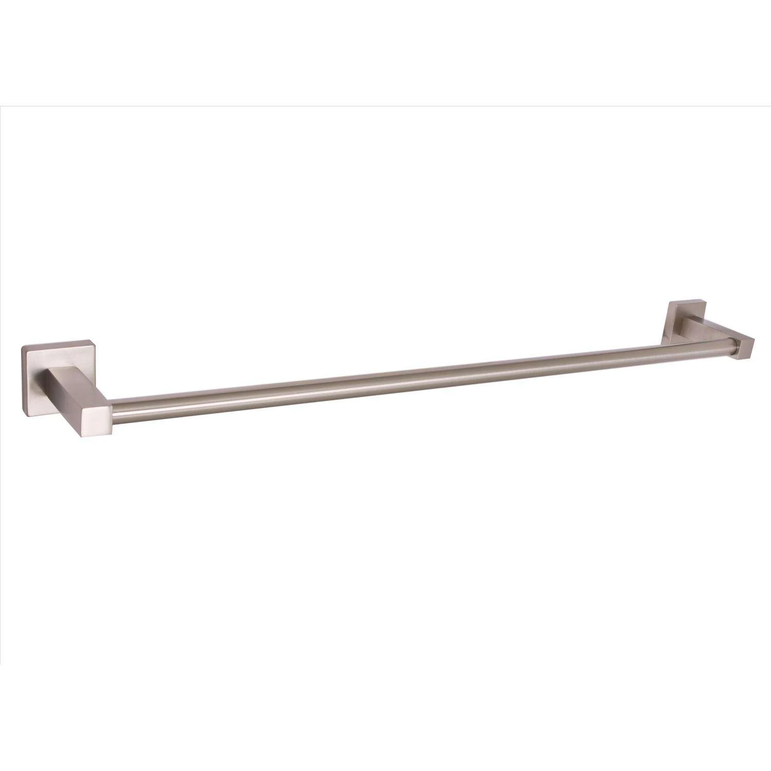Huntington Brass Satin Nickel Silver Towel Bar 24 In. L Metal 3 Huntington Brass Satin Nickel Silver Towel Bar 24 In. L Metal
