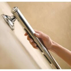 Moen Home Care 16 In. L ADA Compliant Chrome Stainless Steel Grab Bar -Wenn Bathroom Shop aefff0b9 c8f5 4e60 938e 71955bfea1f2