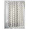 IDesign 72 In. H X 72 In. W Beige Trellis Shower Curtain Polyester -Wenn Bathroom Shop b1cf4c85 b894 4294 8393 fc2c202db6d7