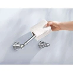 Moen Banbury Chrome Toilet Paper Holder -Wenn Bathroom Shop b22e373c 53a3 4068 975a d3fa2487c575