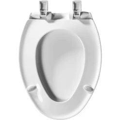 Mayfair By Bemis Affinity Slow Close Elongated White Plastic Toilet Seat -Wenn Bathroom Shop b2bb7c87 dc98 44c7 b478 cac4e3d33c9b