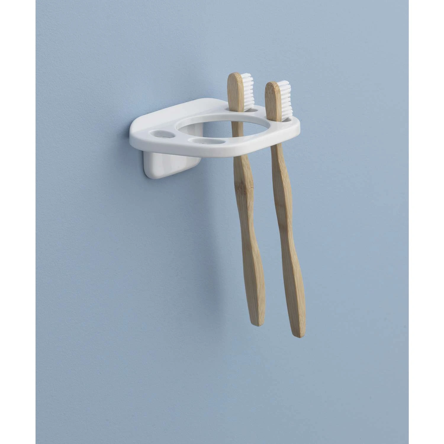 OakBrook White Die Cast Zinc Toothbrush Holder 4 OakBrook White Die Cast Zinc Toothbrush Holder - Image 2