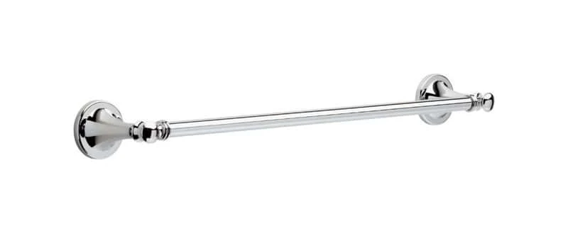 Delta Silverton Polished Chrome Towel Bar 18 In. L Die Cast Zinc 2 Delta Silverton Polished Chrome Towel Bar 18 In. L Die Cast Zinc